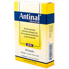 ANTINAL 200 MG ( NIFUROXAZIDE ) 24 CAPSULES